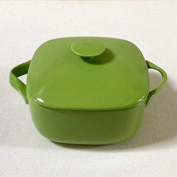 VINTAGE LINDT STYMEIST RSO BRIGHTS SMALL SQUARE COVERED BAKER GREEN, NEW IN BOX - Picture 6 of 9